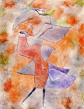  viento Pintura Art%c3%adstica - Diana en el viento de otoño Paul Klee